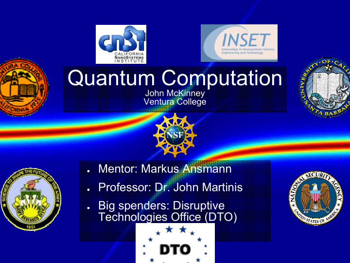 quantum computation