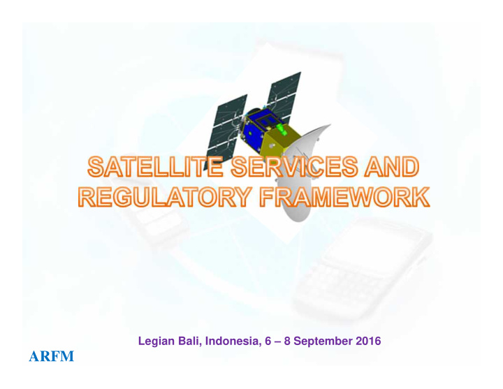 arfm regulatory framework