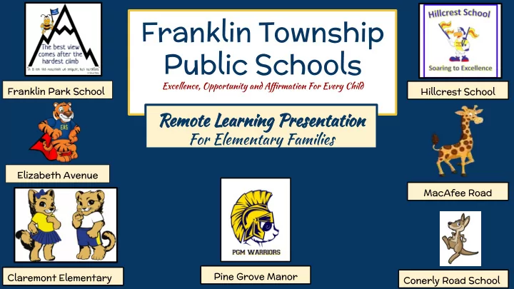 franklin township public schools