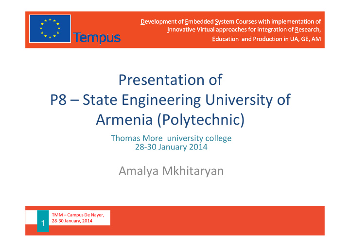 presentation of p8 state engineering university of