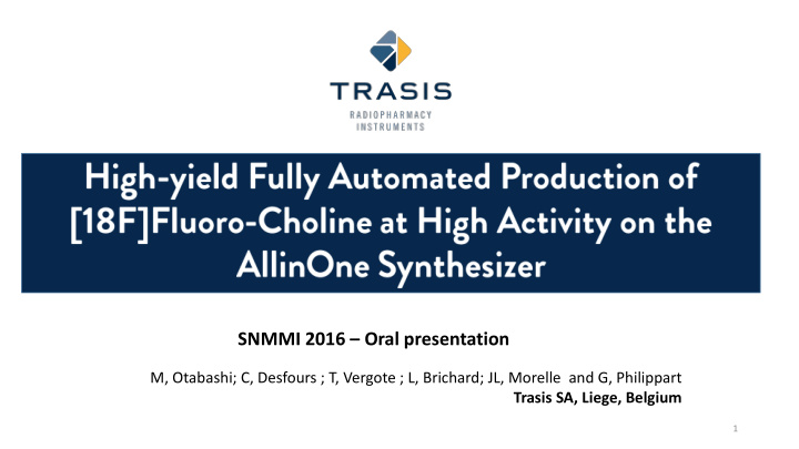 snmmi 2016 oral presentation