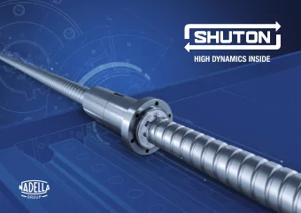 02  HIGHER PERFORMANCE  Improvement in ball screw acceleration and  feed speeds for a better