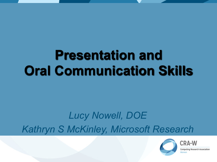 oral communication skills