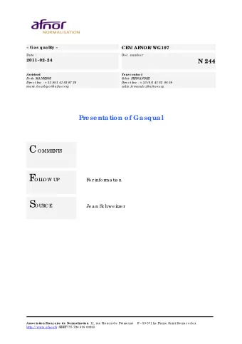 F  OL  L  OW UP  F  o r info rma tio n  S  OURCE  Je a n Sc hwe itze r  Assoc iation F  r an aise