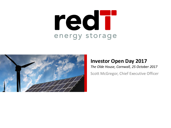 investor open day 2017