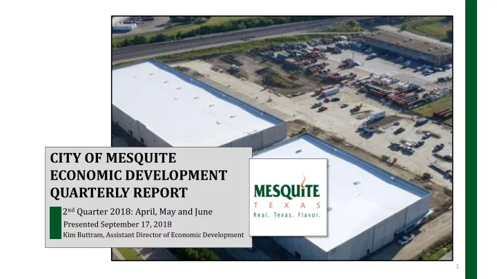 quarterly report