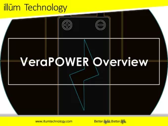 illm Technology  www.illumtechnology.com  Better  Better illm Technology  Agenda  Who We Are