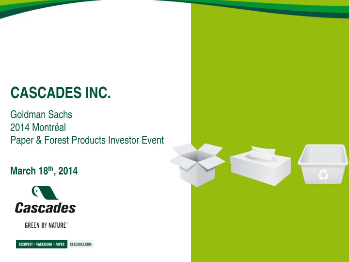 cascades inc