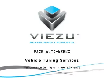 PAC  PACE AUT  AUTO-WER  WERKS  KS  Vehicle Tuning Services  Performance tuning with fuel