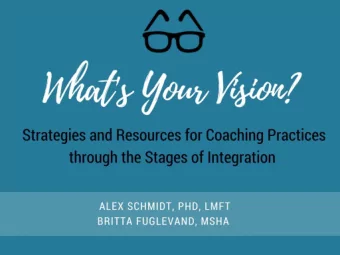 Checking your vision  For your PTO  For your practices  Using strategies for improving