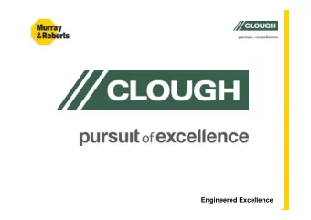 Engineered Excellence  Agenda  Market Overview  Business Overview  Services  Contracting Models