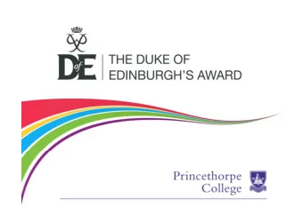 Title slide  A few facts    Set up 1956    1.1million globally    180 Princethorpe  What