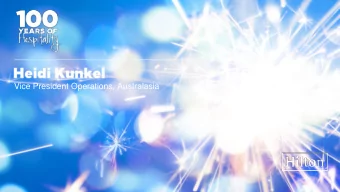 Vice President Operations, Australasia  Expected to reach over 5 million by 2024 (The population