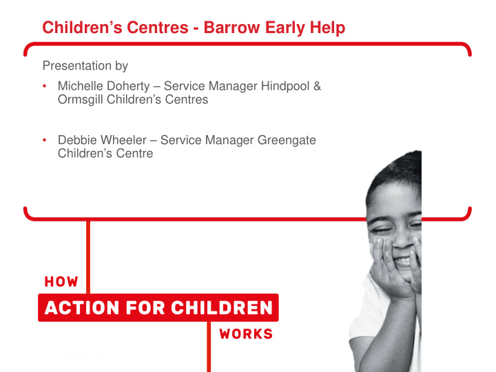 children s centres barrow early help