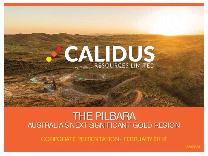 the pilbara
