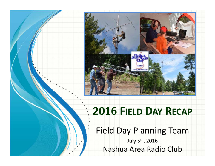 our field day planning team
