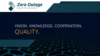 QUALITY  ASSURING  QUALITY OF IT SERVICE  AND PRODUCT PROVISIONING  2019  2010  Even though it is