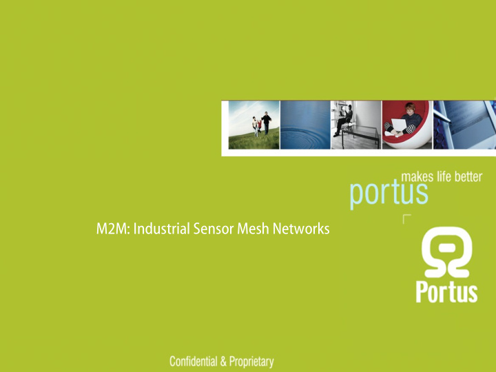 m2m industrial sensor mesh networks