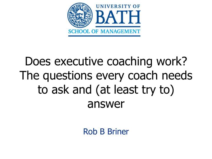 the questions every coach needs