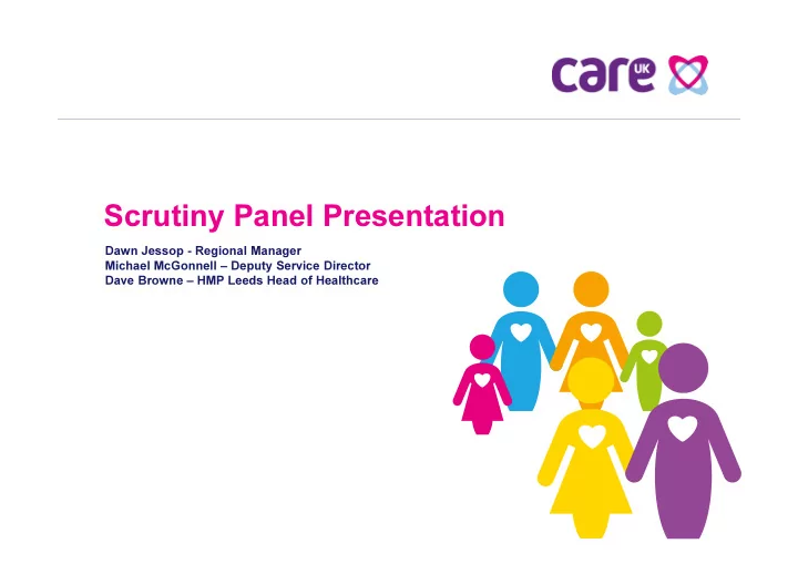 scrutiny panel presentation