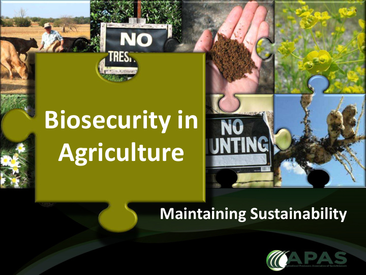 biosecurity in agriculture