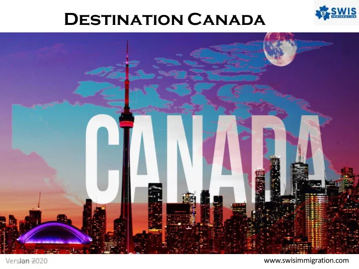 destination canada