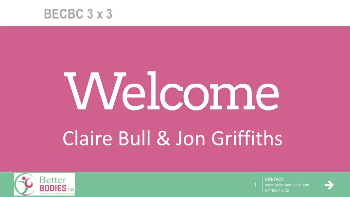 claire bull jon griffiths