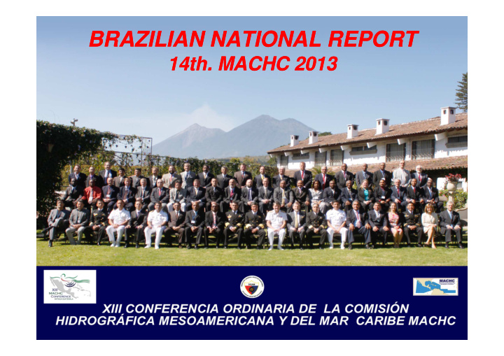 brazilian national report brazilian national report