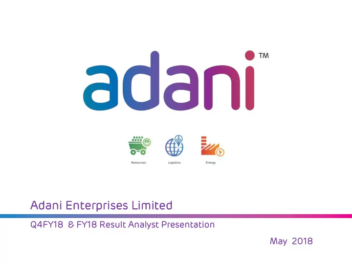 adani enter terprises prises limited