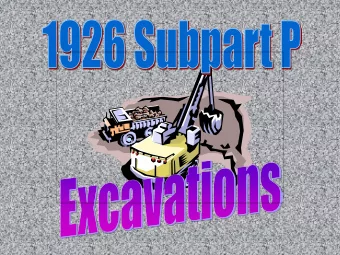 This image cannot currently be displayed.  Introduction   Excavating is  recognized as one of