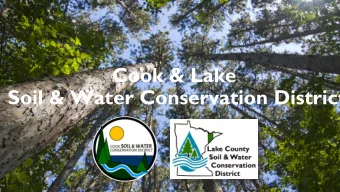 Cook &amp; Lake  Soil &amp; Water Conservation District  Cook SWCD  WHAT ARE SOIL &amp; WATER