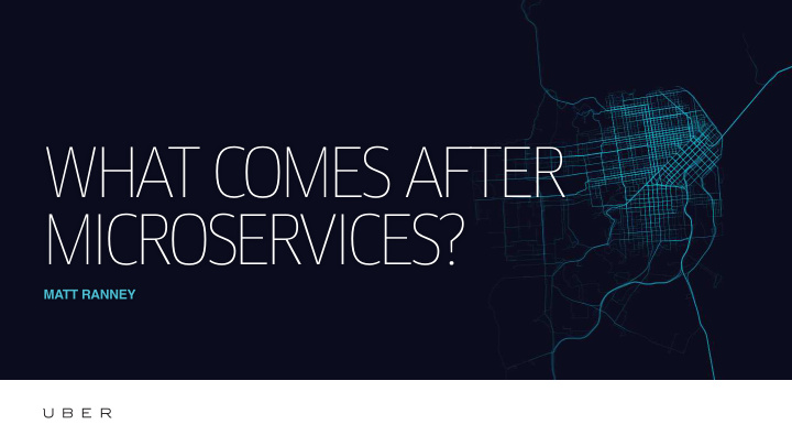 what comes after microservices