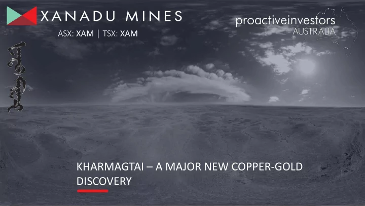 kharmagtai a major new copper gold discovery disclaimer
