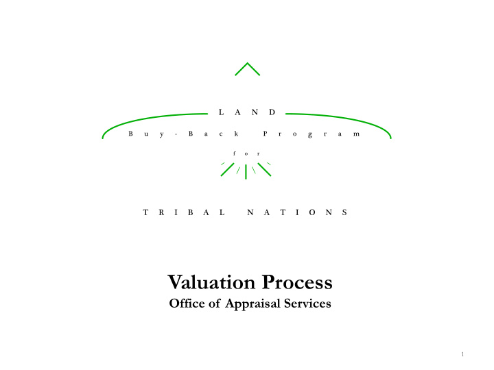 valuation process