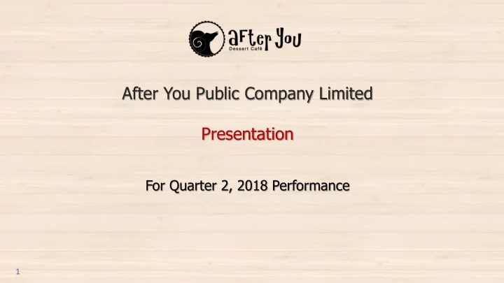 presentation
