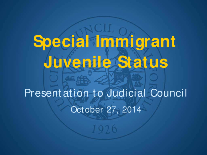 special immigrant juvenile status