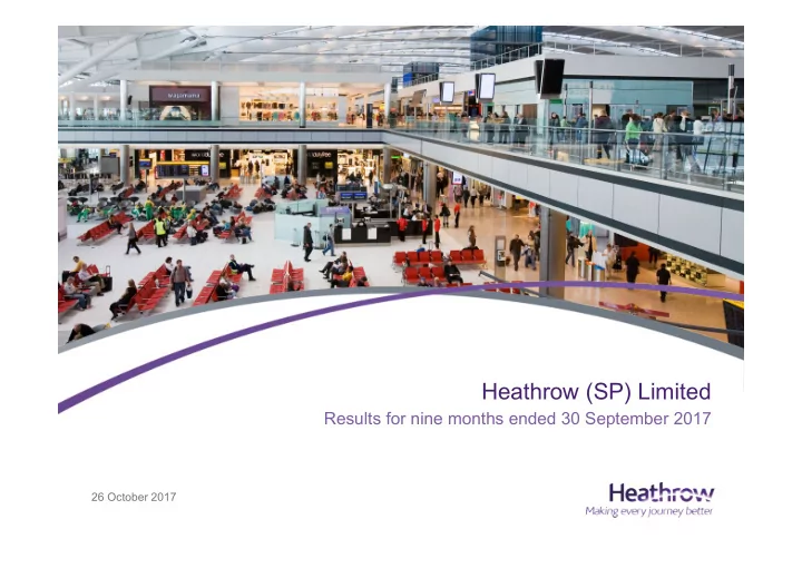 heathrow sp limited