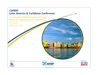 14/06/2013  ATM Harmonisation  Felix Rodolfo Olivares  ATS Adjoint Director General  SENEAM
