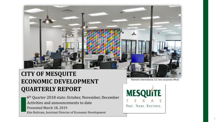 city of mesquite