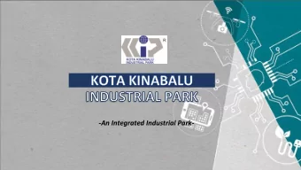 -An Integrated Industrial Park-  ABOUT US  K.K.I.P. SDN. BHD.  No. 9, Lot 11B, Amenity Centre,