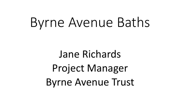 byrne avenue baths