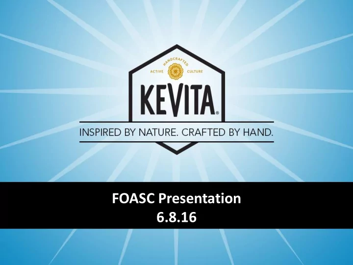 foasc presentation
