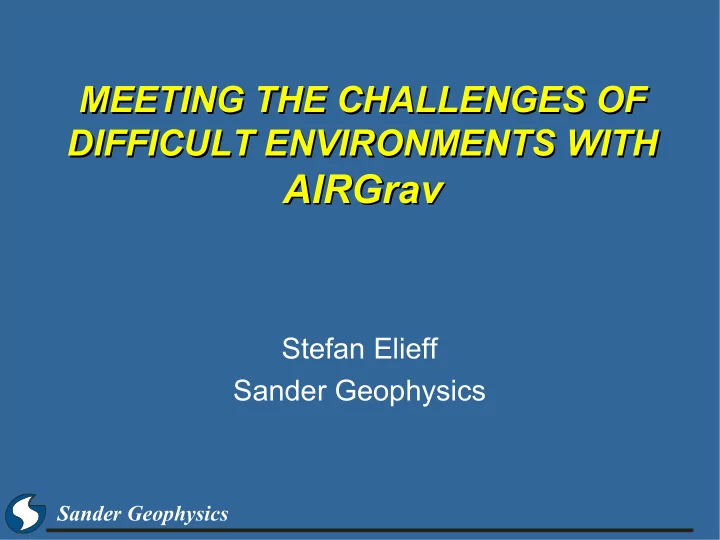 airgrav airgrav