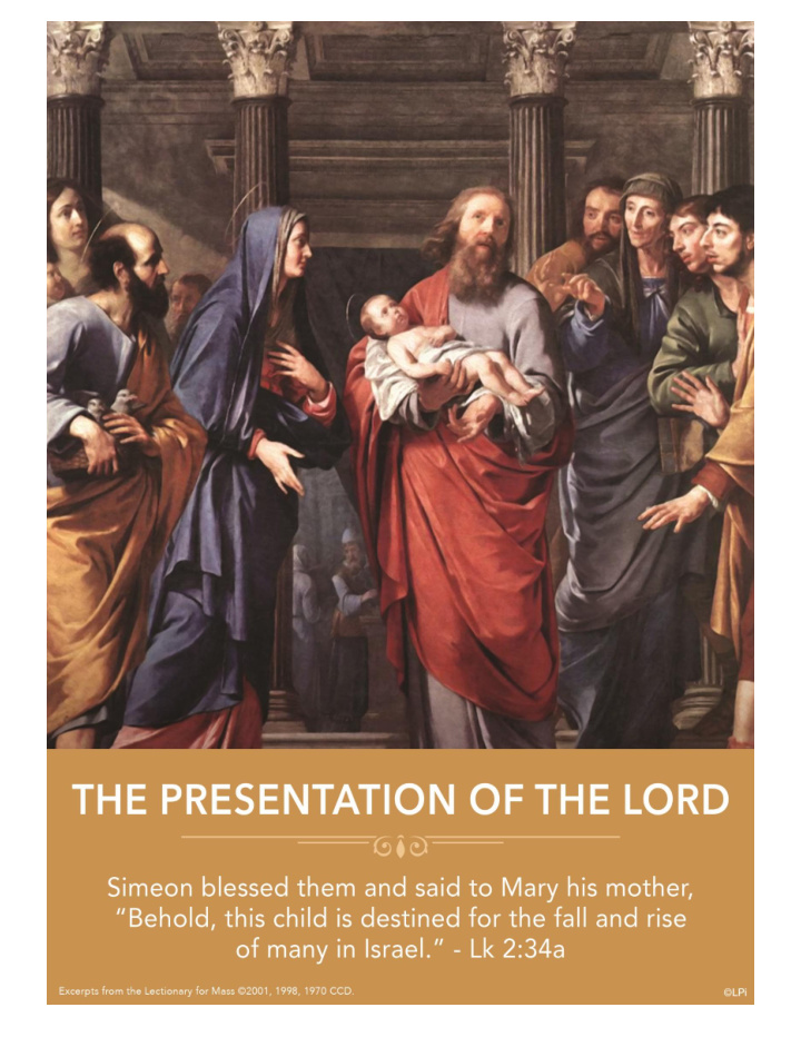 the presentation of the lord world day of prayer for