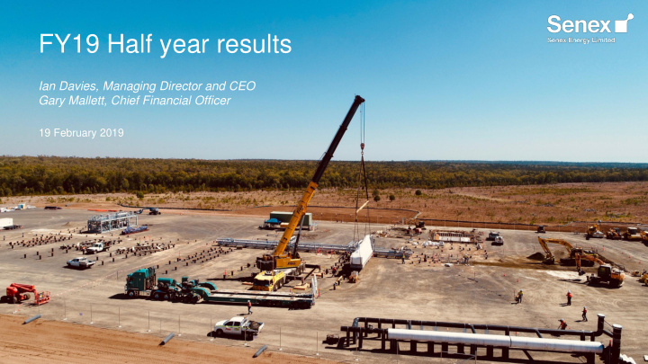 fy19 half year results