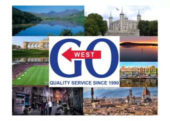 UK &amp; Europe inbound tour operator  Approaching 30 years of quality service  Respected
