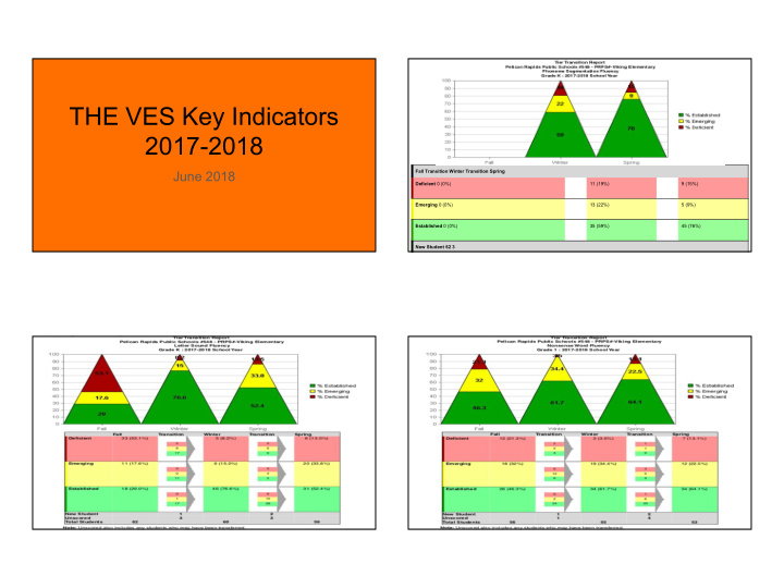 the ves key indicators 2017 2018