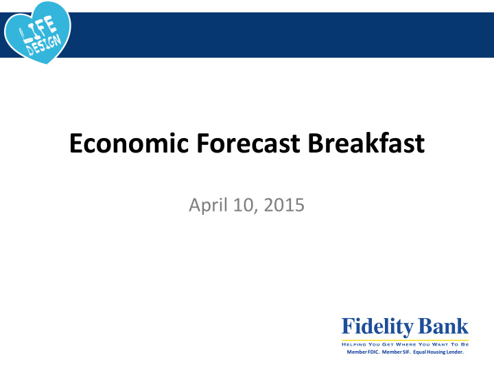 economic forecast breakfast