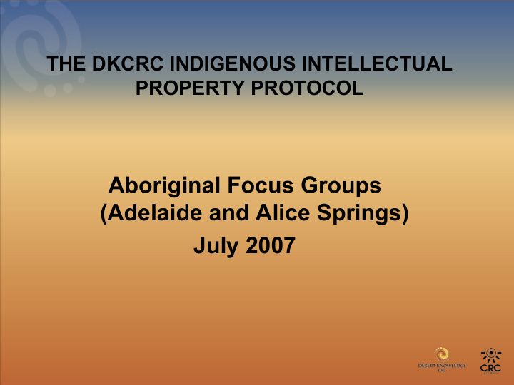the dkcrc indigenous intellectual property protocol