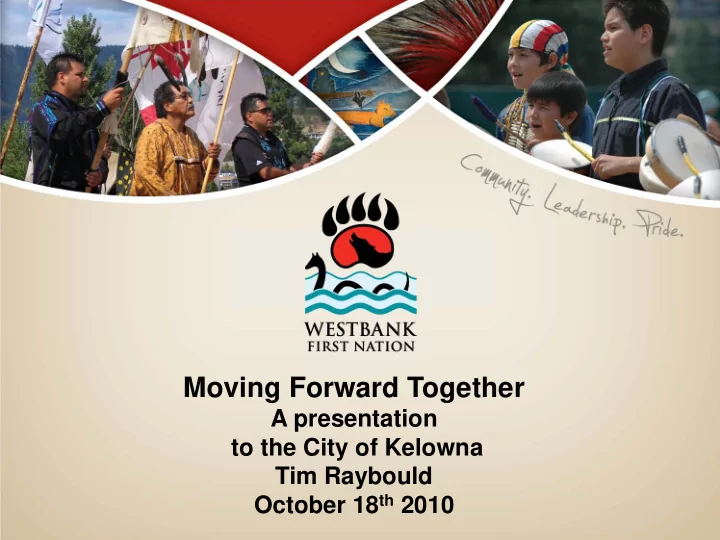 moving forward together